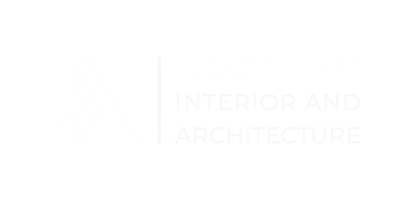Azio Home Logo âm bản