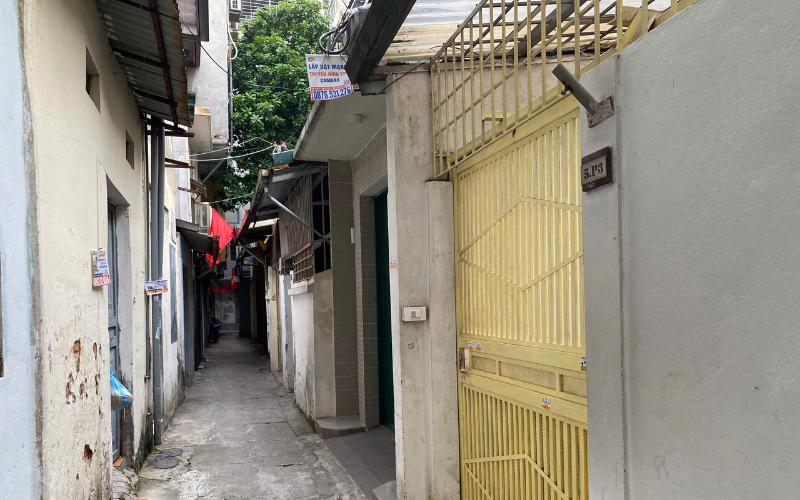 Cải tạo nhà sâu trong ngõ