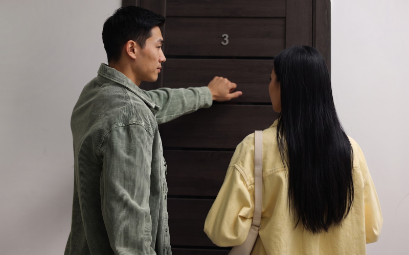 Chủ động thông báo với hàng xóm