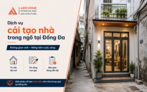 Dịch vụ cải tạo nhà trong ngõ tại Đống Đa