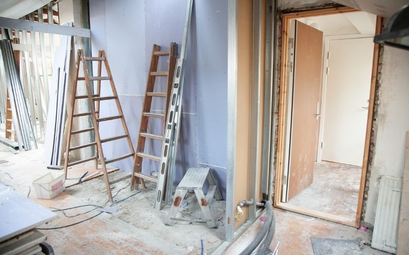 Nguyên tắc thi công khi có tường chung