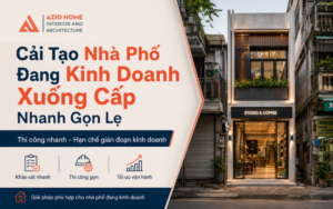 Cải tạo nhà phố đang kinh doanh