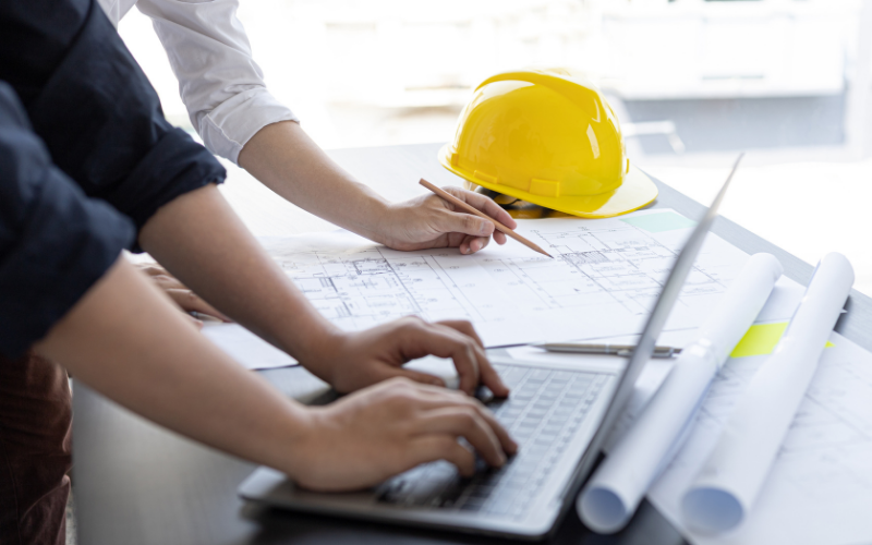 Chuẩn bị phương án thi công ít bụi