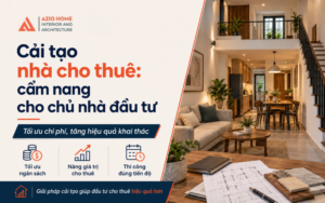Cải tạo nhà cho thuê - Cẩm nang cho nhà đầu tư