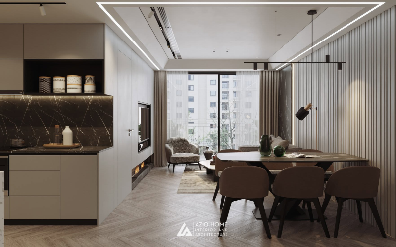Căn hộ sau khi được cải tạo